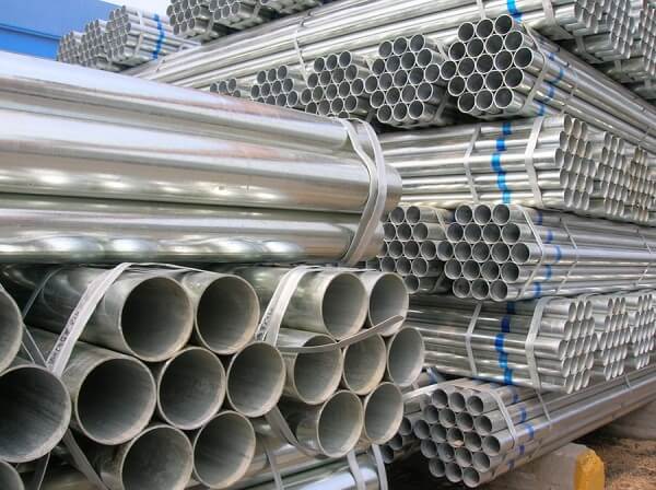Thép ống mạ kẽm trần hùng metal quy cách